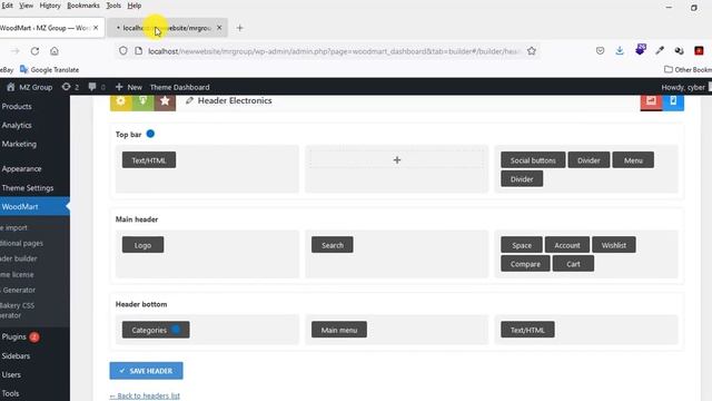 WoodMart Theme Customization 04 - How To Customize WoodMart Theme Header in 2022 смотреть онлайн