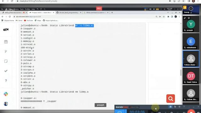part 2 C - argc & C - Static libraries explanation смотреть онлайн