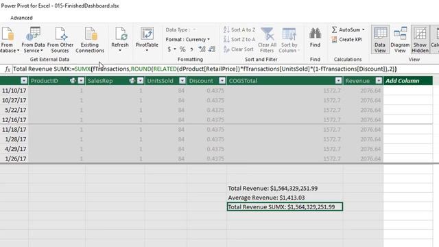 MSPTDA 15: Comprehensive Introduction to Excel Power Pivot, DAX Formulas and DAX Functions смотреть онлайн