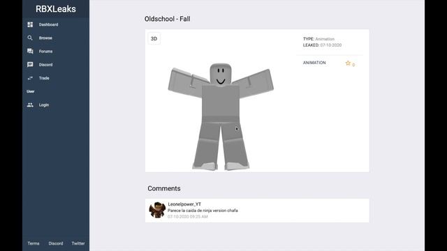 New Roblox Leaked Animation! New Roblox Old School Animation! Roblox Leaks! смотреть онлайн