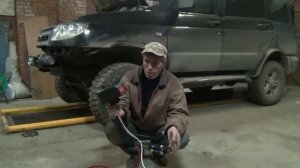 Уаз Патриот-14-серия   Установка лебедки на Патриот