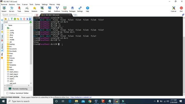 #11 - mv command (moving files and directories) on Linux CentOS 8 смотреть онлайн