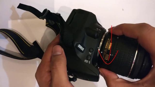 Nikon D5600 kit lens fixing and removing смотреть онлайн