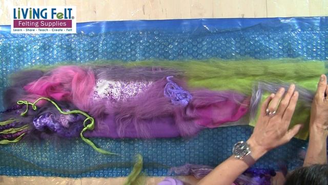 Nuno Felting Tutorial - Part 2 of 4 смотреть онлайн