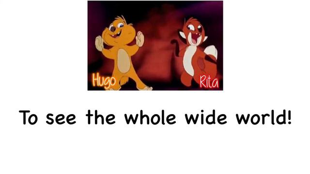 Hugo The Movie Star (Jungledyret Hugo 2- Den Store Filmhelt)- Final Song (Slutsang) Lyrics