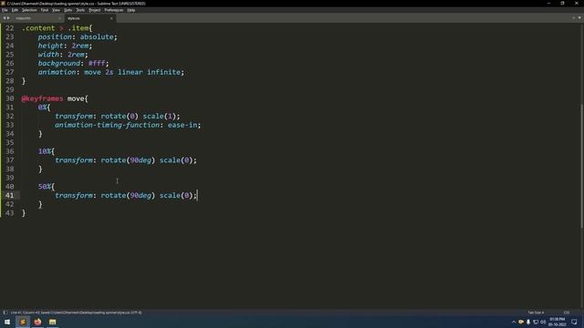 Loading Animation HTML CSS | Loading Spinner Animation CSS | CSS Loading Animations | Webdesign смотреть онлайн