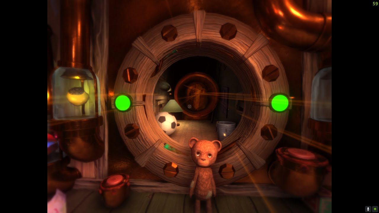 Among the Sleep #2 -- -- Медведя не отпустило, сыро и ссыкотно. смотреть онлайн