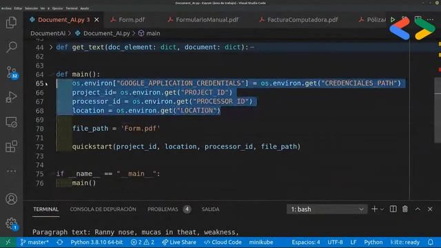 GDG Arequipa - Procesamiento de tus formularios con Inteligencia Artificial, python y GCP смотреть онлайн