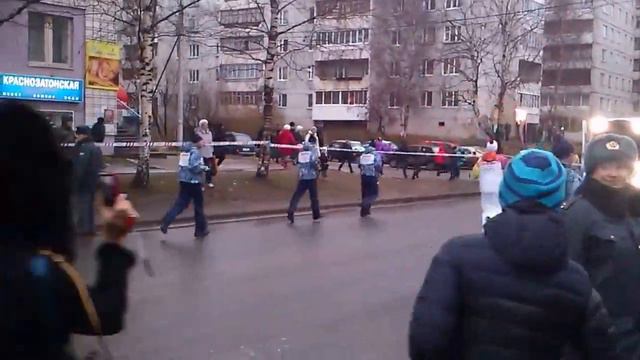 Олимпийский огонь г. Сыктывкар смотреть онлайн