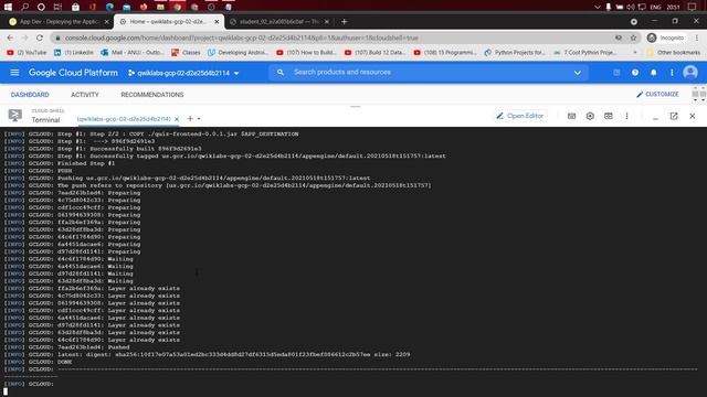 App Dev - Deploying the Application into App Engine Flexible Environment - Java [GSP172] | 2021 смотреть онлайн