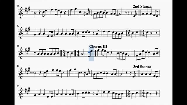 10 000 REASONS "Bless The Lord" - TENOR SAX / TRUMPET Play-along MUSIC SHEET смотреть онлайн
