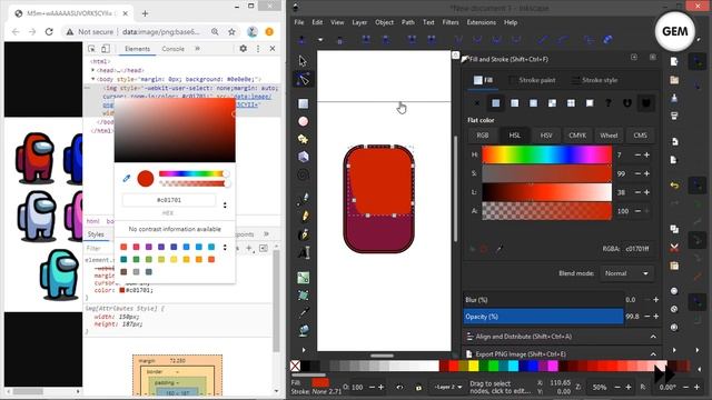I Made Among Us in GDevelop 5 - Source Code Included смотреть онлайн