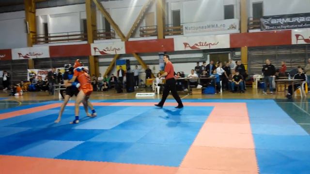 Teodor Emi Wu Shu Sanda Romania National Championsip 2012 Final 75 kg R2 смотреть онлайн
