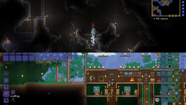 Terraria #7 - True Splitscreen! смотреть онлайн