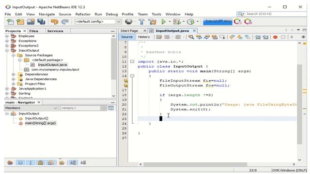 I O Foundations and Classes Part1 смотреть онлайн