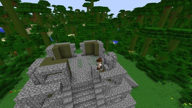 How to Transform A Jungle Temple - Easy Build! смотреть онлайн