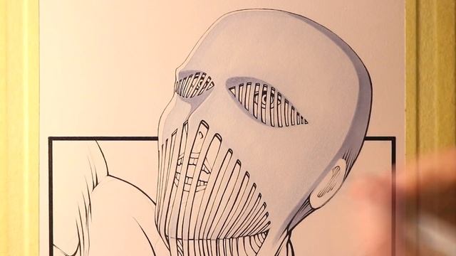 Let's Draw the WAR HAMMER TITAN from ATTACK ON TITAN - FAN ART смотреть онлайн