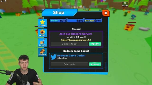 ALL NEW SECRET *TRADING* UPDATE 5 CODES In Roblox Drone Swarm Simulator Codes! смотреть онлайн