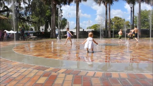 VLOG Interactive Fountain & Splashpad Интерактивный Фонтан и Всплеск площадка