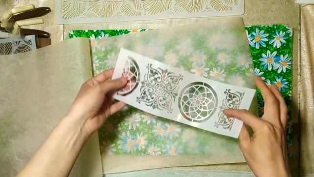 Как выпрямить трафарет. Покупки на АлиЭкспресс/How to straighten a stencil. Shopping on Aliexpress смотреть онлайн