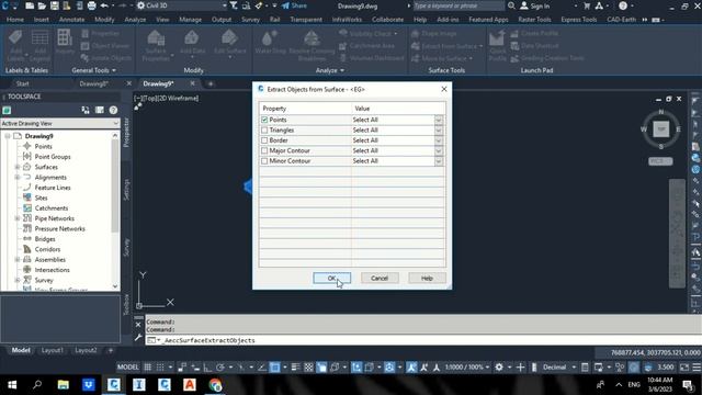 Extrude Cogo points from xml surface смотреть онлайн