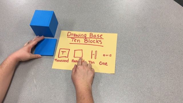 how to draw base ten blocks смотреть онлайн