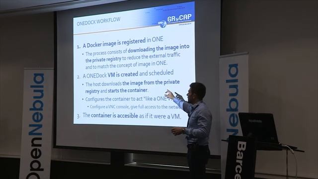 ONEDock: Docker as a hypervisor in ONE by Carlos de Alfonso, UPV смотреть онлайн