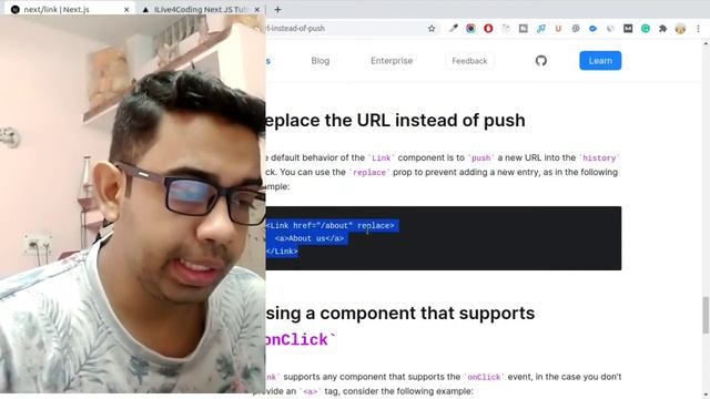 Link in Depth | passHref, onClick, scroll, prefetch | Next JS Tutorial #11 for Beginners смотреть онлайн