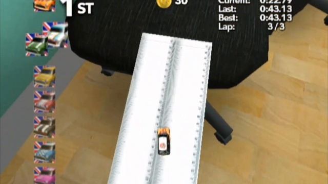 Mini Desktop Racing ... (Wii) Gameplay смотреть онлайн