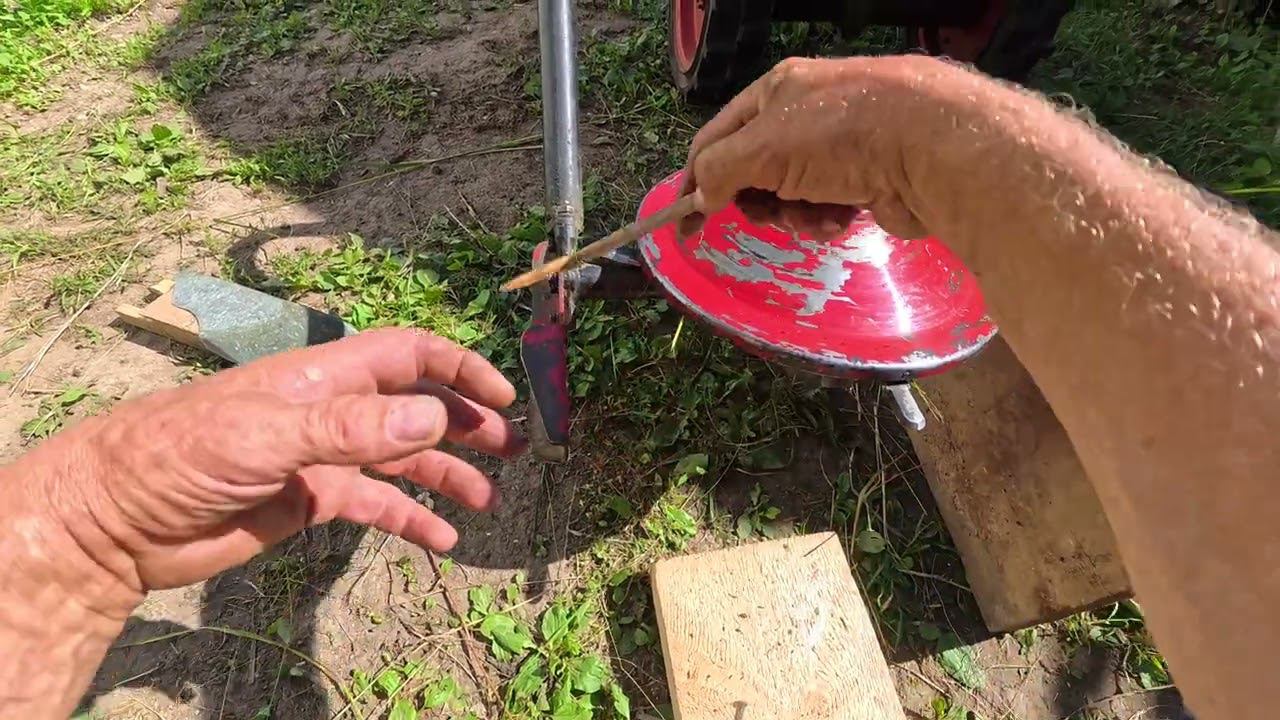 Доработка роторной косилки Заря.