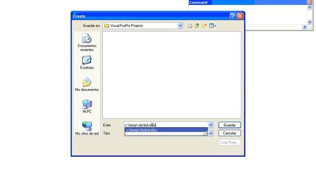 create database in Ms Visual FoxPro v9 смотреть онлайн