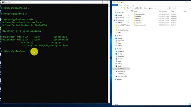 CMD part 04 - Directory Command || Dir command || Using Command Prompt смотреть онлайн
