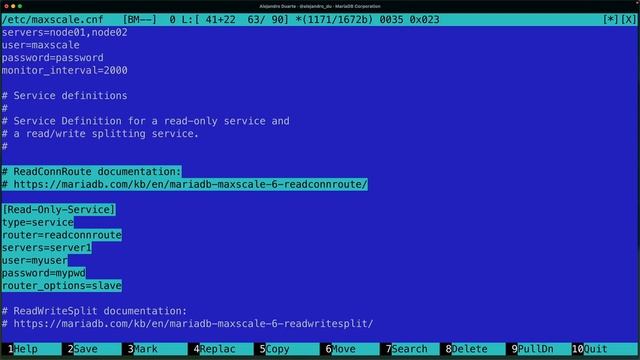 Read-Write splitting with MaxScale смотреть онлайн