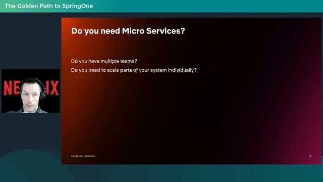 The Golden Path to SpringOne: How Netflix Really Uses Java Today with Paul Bakker смотреть онлайн