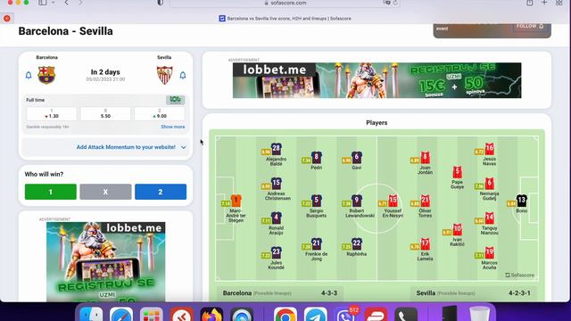 БАРСЕЛОНА - СЕВИЛЬЯ | Бесплатный прогноз на матч 05.02.2023 | Ставка ПРО смотреть онлайн