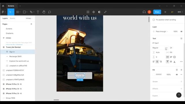 Daily UI Design Challenge in Figma - Day 2 - Travel App (Get Started) смотреть онлайн