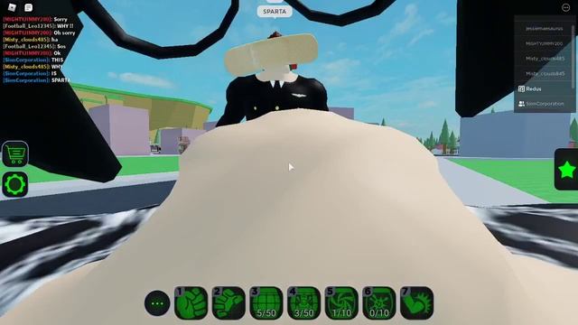 Bulked Up Meme (Roblox) смотреть онлайн