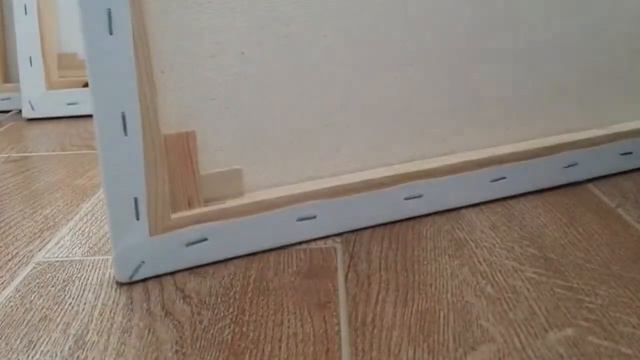 Как собрать холст на модульном подрамнике | Abstract painting смотреть онлайн