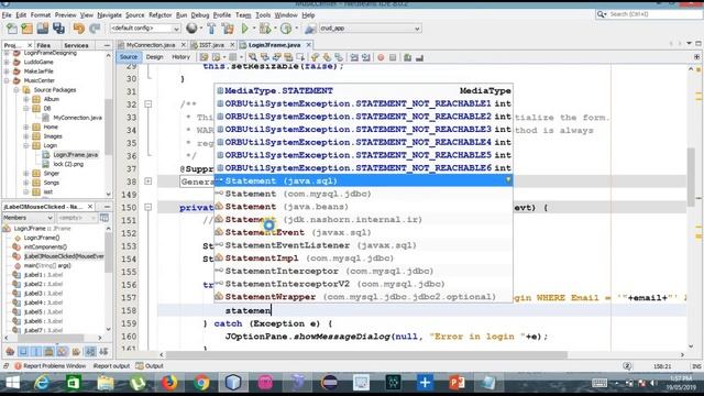 java swing crud application using netbeans mysql 10 Login Form in Java Using Netbeans Mysql Databas смотреть онлайн