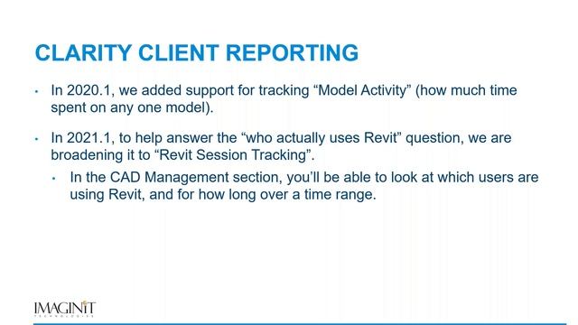 What's New in IMAGINiT Clarity 2021.1 смотреть онлайн