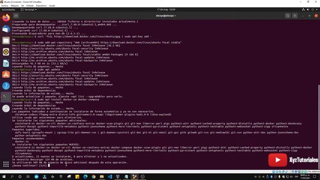 Como Instalar Docker y Docker Compose En Ubuntu смотреть онлайн