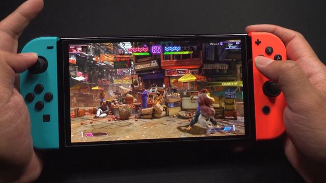 Streets Fighter 6 Demo On Nintendo Switch OLED смотреть онлайн