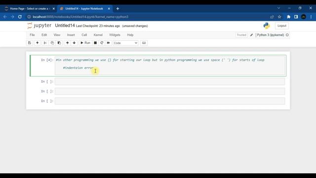 what is indentation error in python|Indenttaion error| смотреть онлайн