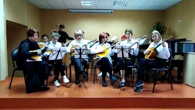 В В Андреев Вальс Искорки смотреть онлайн