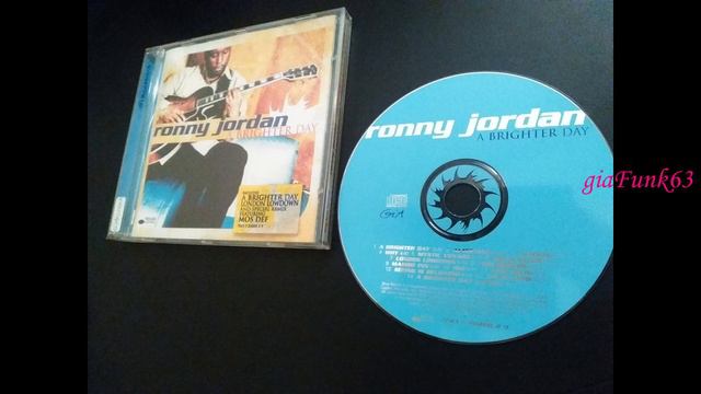 RONNY JORDAN - A Brighter Day - 2000