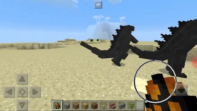 Мод на Годзиллу Minecraft PE смотреть онлайн
