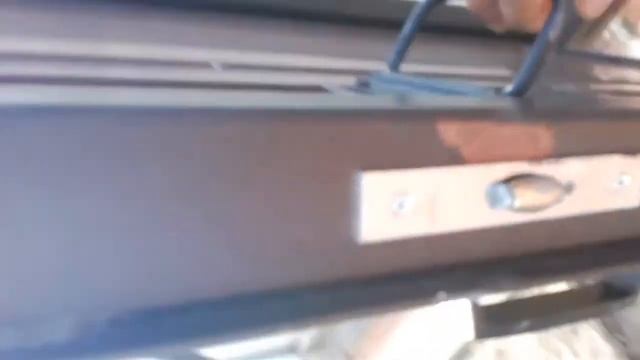 Откатные ворота своими руками, ручка калитки смотреть онлайн