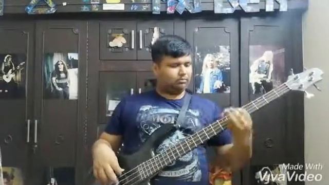 Black Clover Opening theme 1 ( Haruka Mirai) Bass cover смотреть онлайн