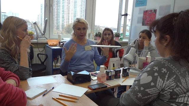 IBX система укрепления ногтей. Семинар в школе маникюра "Колибри". часть 1 смотреть онлайн