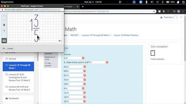Moodle Inputting Fractions, Squares, and Units смотреть онлайн